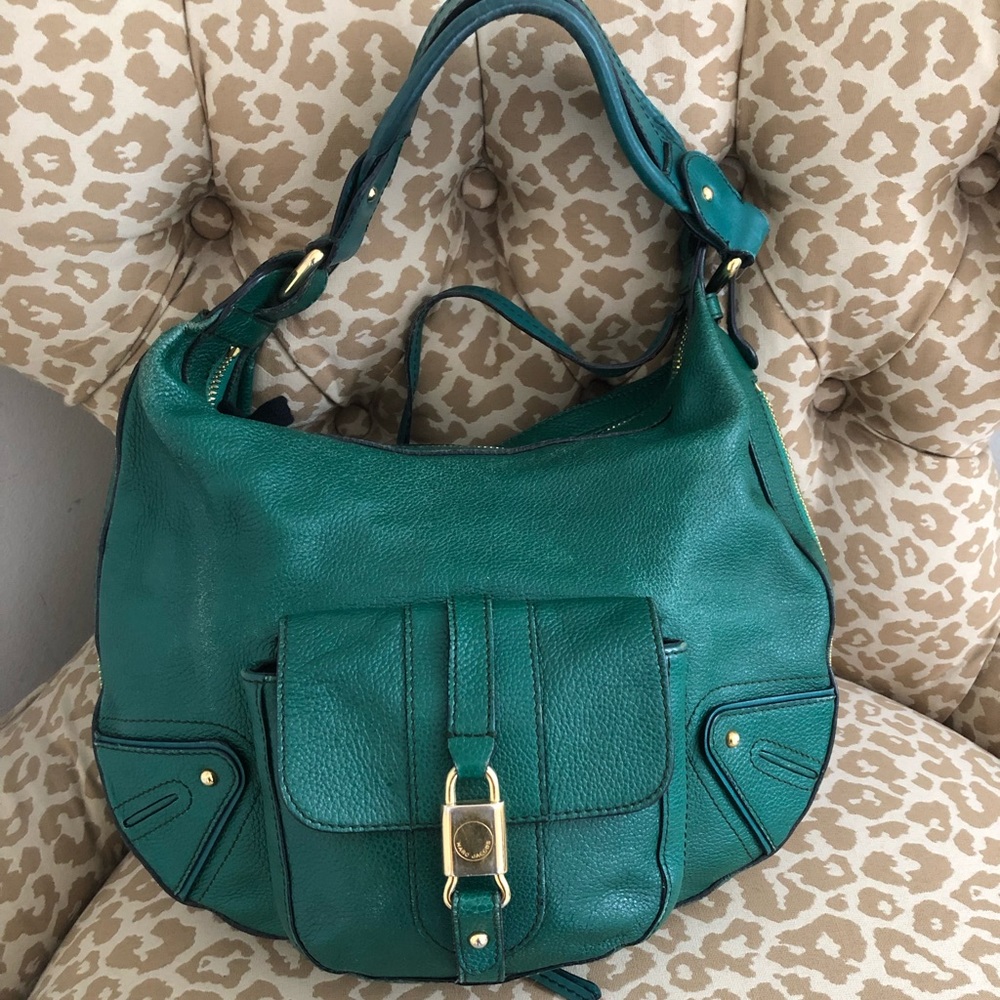 Green leather MARC JACOBS bag